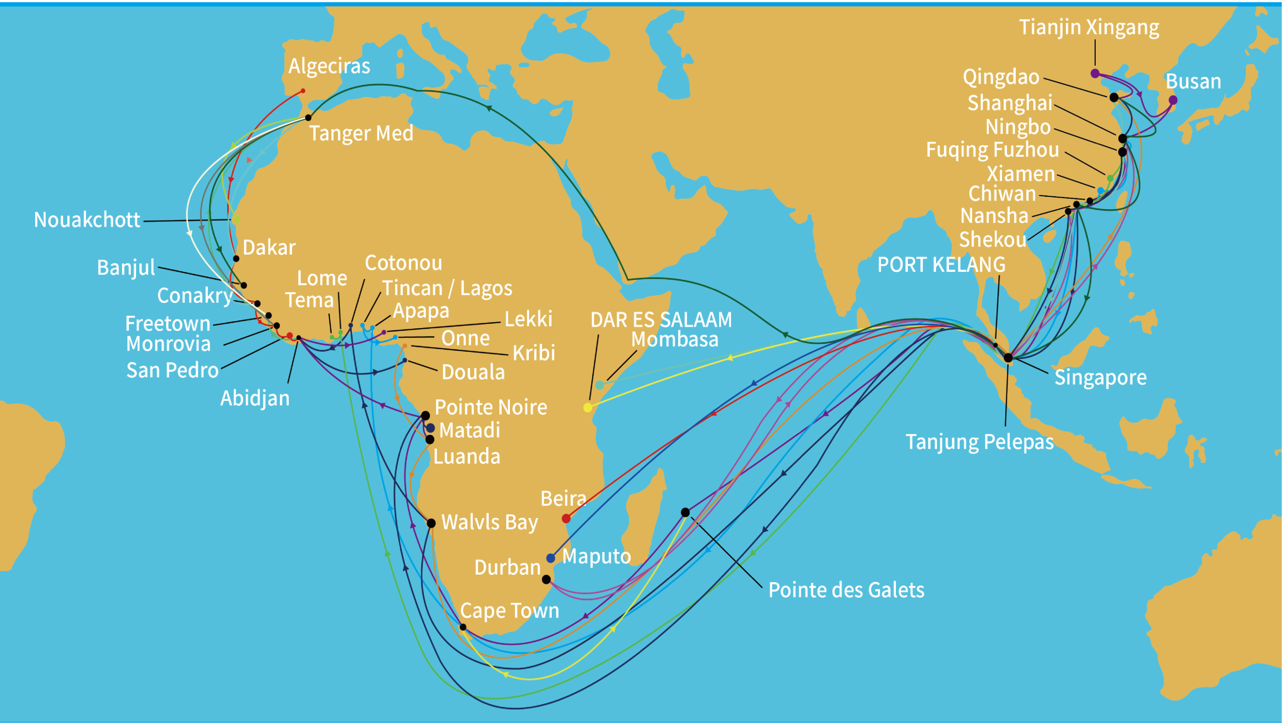 2026 China-Africa Sea Freight Rate Index v5 | 46 porturi FCL/LCL/Break Bulk Q3